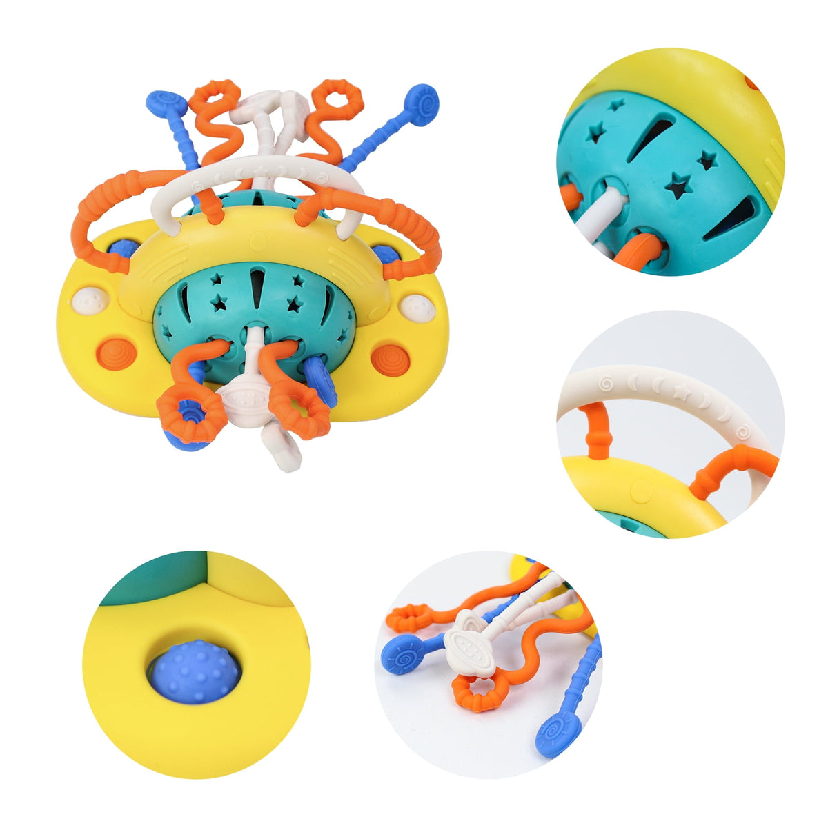 Baby Toys High Chair Toys with Suction Cup Toddler Toys for 6 12 Mont