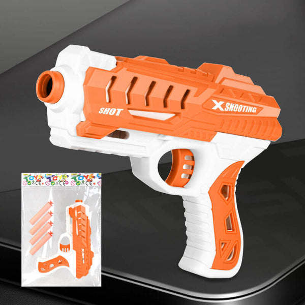 X Shooting Manual Full Length Dart Toy Blaster-Biu Blaster-orange-Uenel