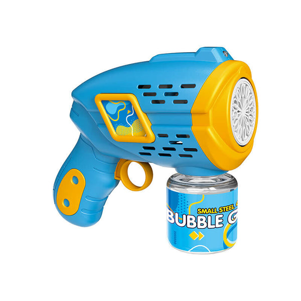 Fully Automatic 10 Holes with Lights Toddler Kids Toys Electric Bubble Gun-Biu Blaster-blue-Uenel