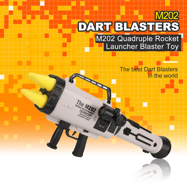 M202 Quadruple Rocket Launcher Blaster Toy