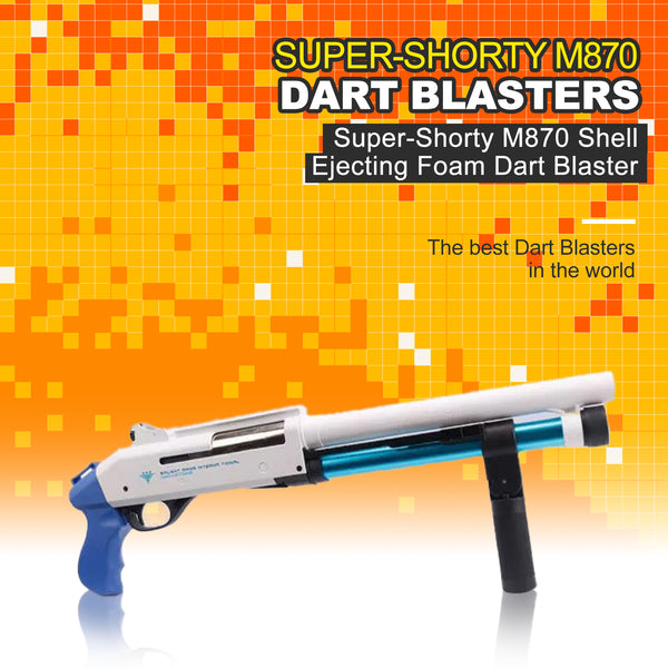 Super-Shorty M870 Shell Ejecting Foam Dart Blaster
