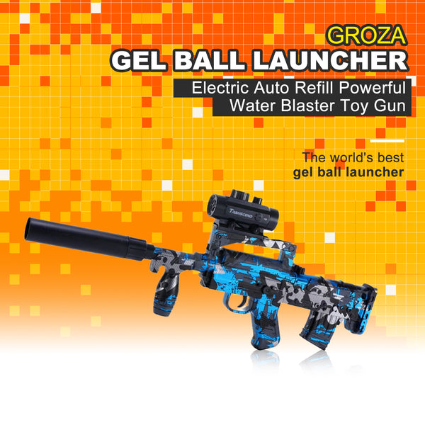 Groza Electric Hopper Feed Gel Ball Blaster