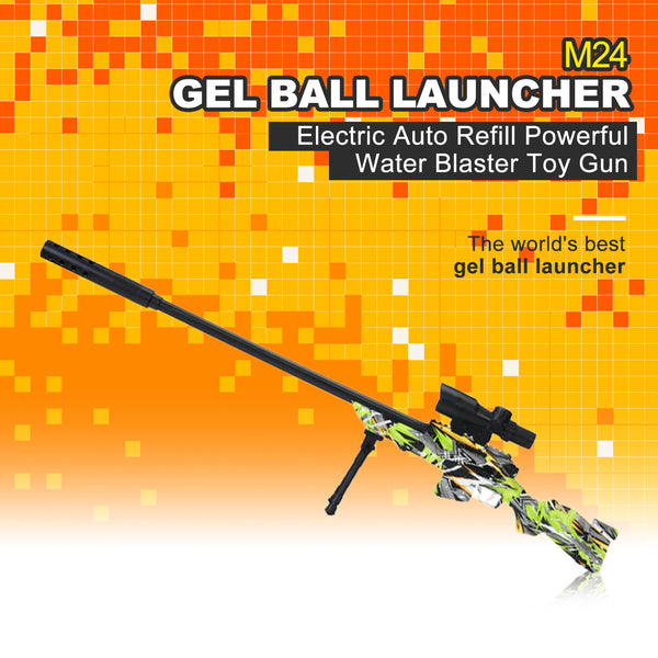 Manual Graffiti M24 Hopper-Fed Orbeez Blaster Toy