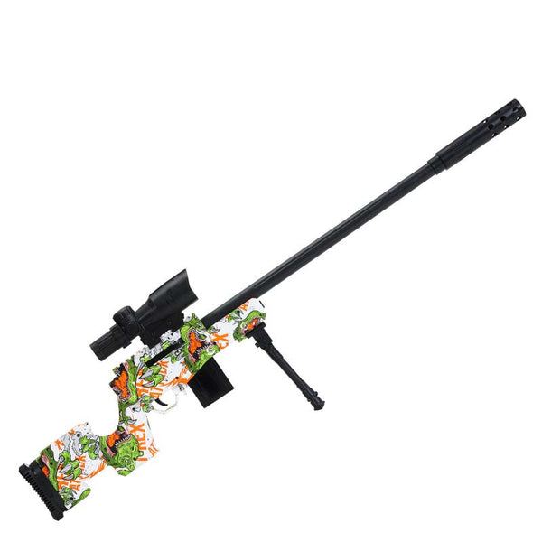 Hopper Fed Manual Graffiti AWM Orbeez Ball Blaster Toy