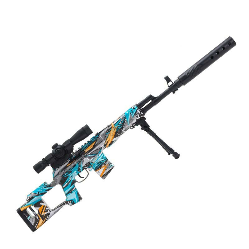 Manual SVD Graffiti Orbeez Launcher Toy Gun – Biu Blaster