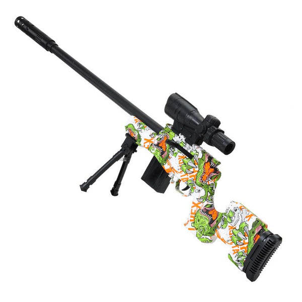 Hopper Fed Manual Graffiti AWM Orbeez Ball Blaster Toy