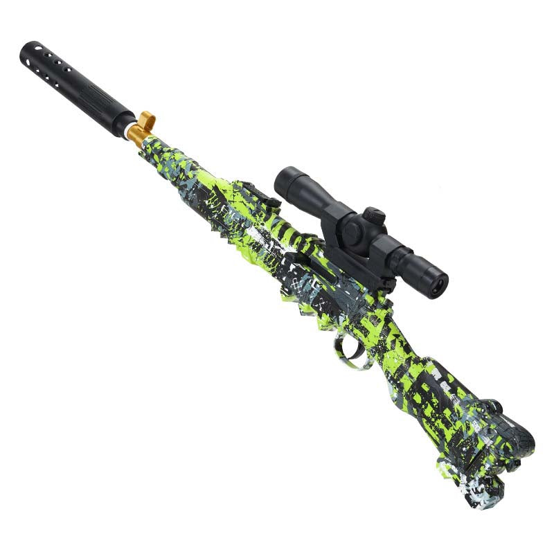 Graffiti Hopper-Fed Kar 98k Manual Action Orbeez Toy Gun – Biu Blaster