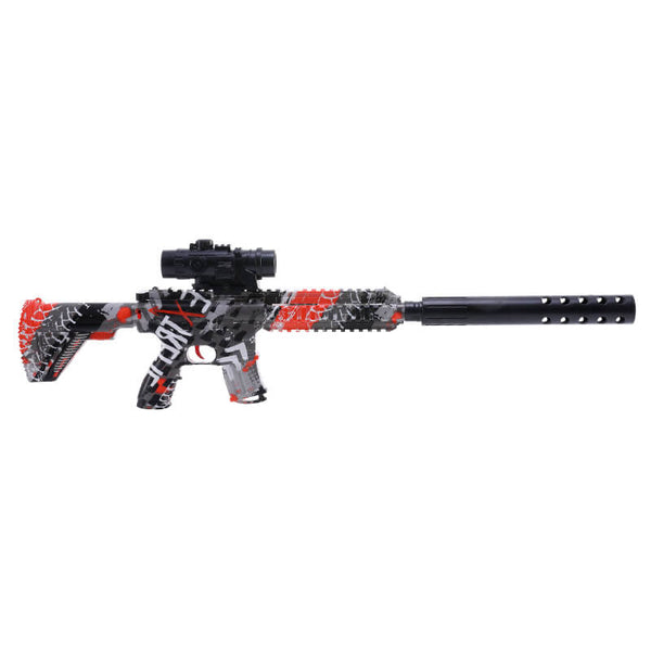 M416 Assault Electric Graffiti Splatter Ball Blaster-Biu Blaster-red-Uenel