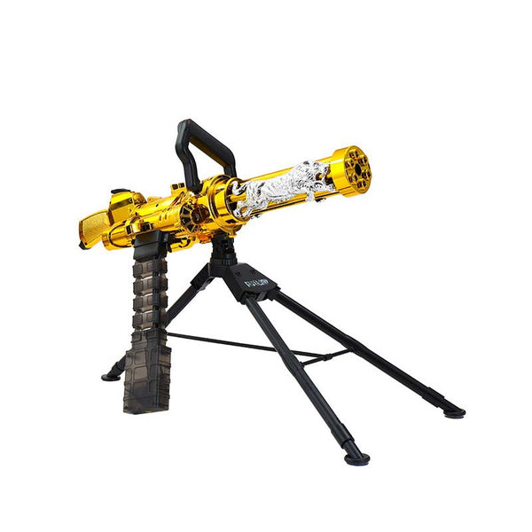 Lehui Electric Mag-Fed Gold Gatling Gel Blaster