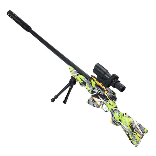 Manual Graffiti M24 Hopper-Fed Orbeez Blaster Toy