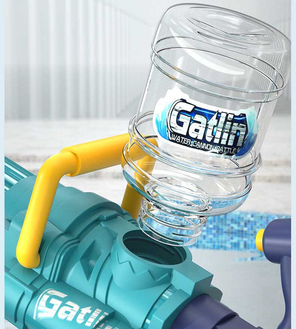 High Pressure Large Capacity Electric Gatling Water Splash Squirt Gun-Biu Blaster-Uenel