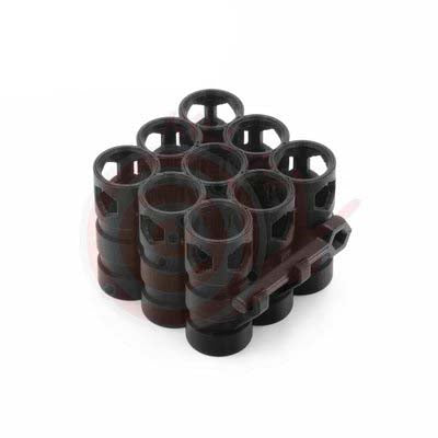3D Print 2/3 Rings Stefan Bamboo Darts Maker-Biu Blaster-3 ring-black-Uenel