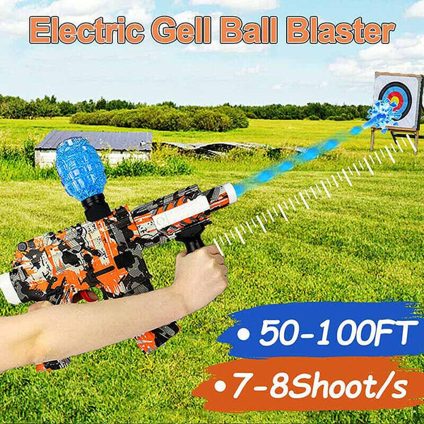 Electric 9-11mm YT633 Gel Ball Blaster - Orange (US Stock)