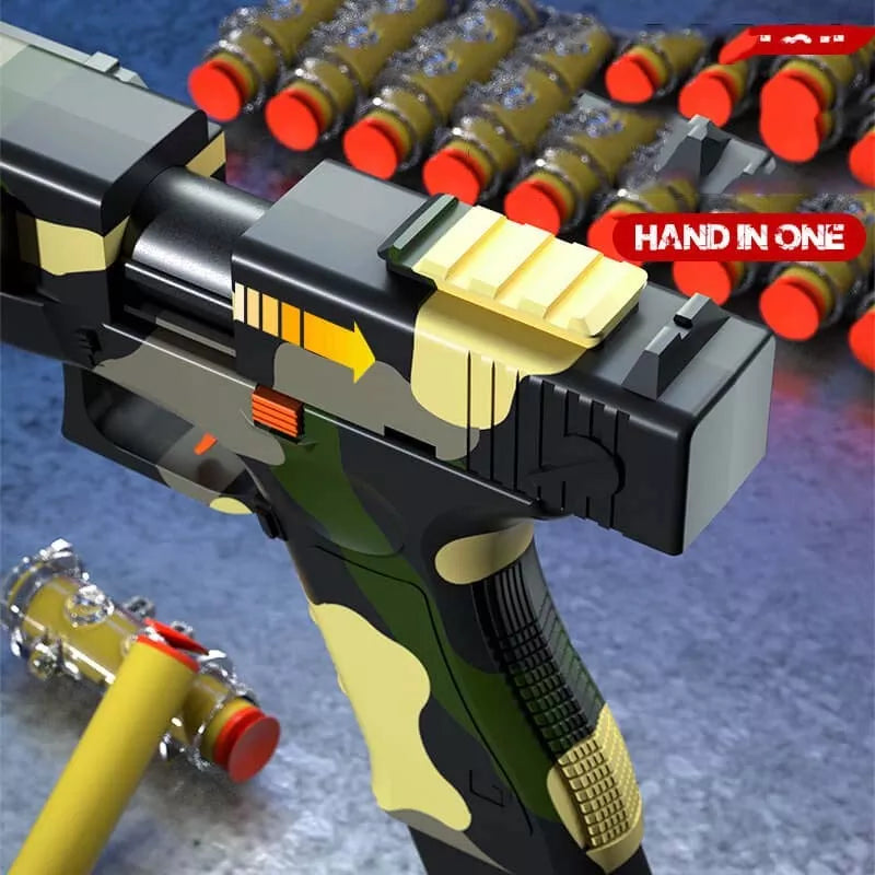 Automatic Foam Ammo Artillery : ball gun