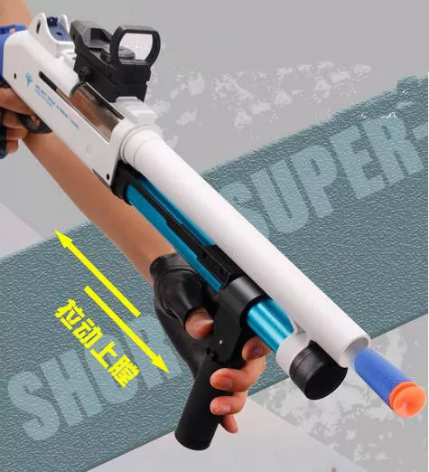 Super-Shorty M870 Shell Ejecting Foam Dart Blaster-foam blaster-Biu Blaster-Uenel