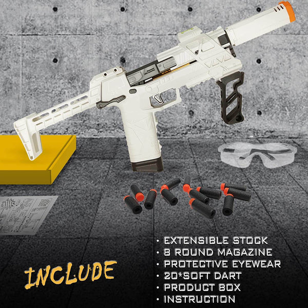 Gecko 3.0 Soft Foam Darts Blaster Toy-Biu Blaster-Uenel