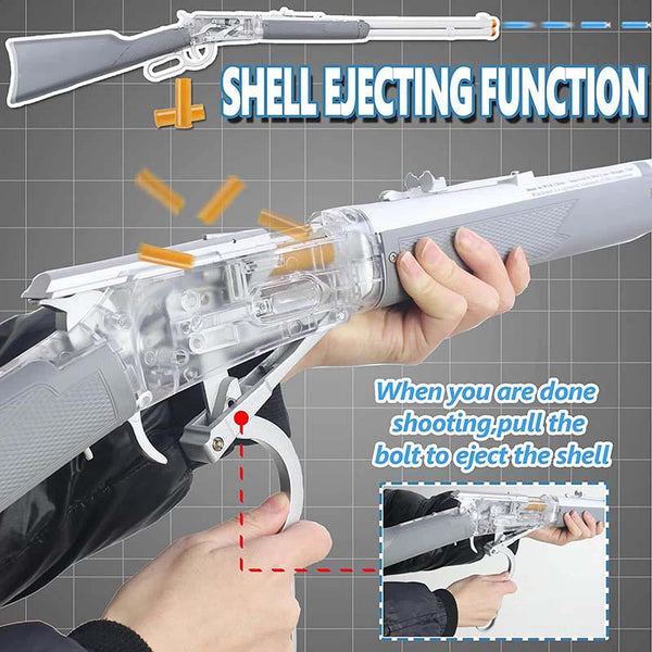 WICK Winchester M1894 Shell Ejecting Lever Action Dart Blaster (US Stock)-foam blaster-Biu Blaster-Uenel