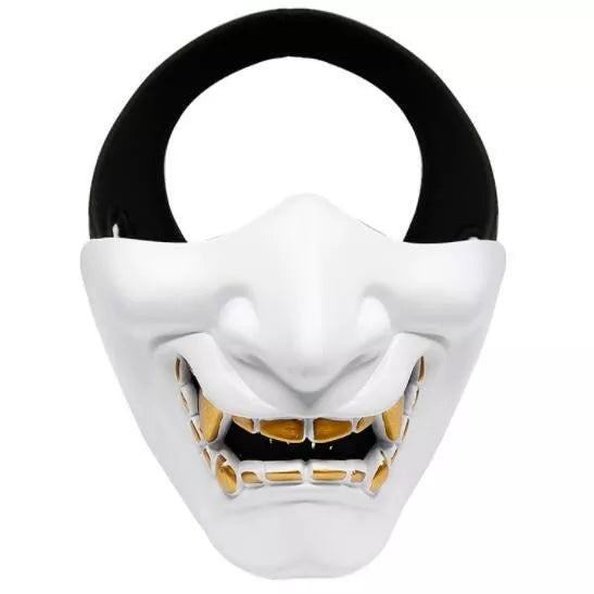 Hannya Half Face Tactical Devil Mask – Biu Blaster