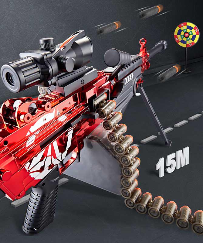 Realistic Toy Gun For Nerf Guns Darts Automatic Sniper Rifle With
