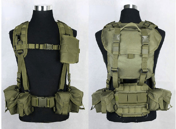Russian Army Style Tactical AK Vest Chest Rig Replica-tactical gears-Biu Blaster-svd-Uenel