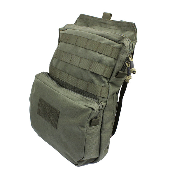 Tactical MOLLE Hydration Pack for 3L Hydration Water Bladder-pouch-Biu Blaster-green-Uenel
