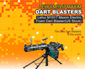 Unleash Classic Firepower with the Lehui M1917 Maxim Dart Blaster