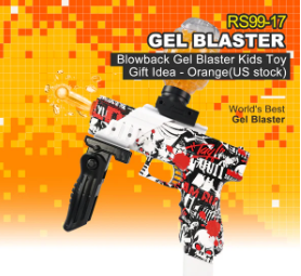 The Perfect Gift for Action-Packed Fun: Biu Blaster RS99-17 Blowback Gel Blaster