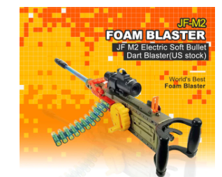 Unleash the Power of the JF M2 Electric Soft Bullet Dart Blaster