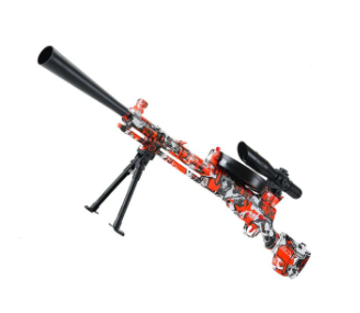 Unleash the Ultimate Fun with the DP-28 Graffiti Electric Light Machine Gel Ball Blaster