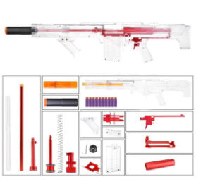 Worker Terminator Plus Upgraded Short Dart Stefan Blaster: – Biu Blaster