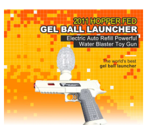 Combat Master 2011 Hopper Fed Gel Ball Blaster