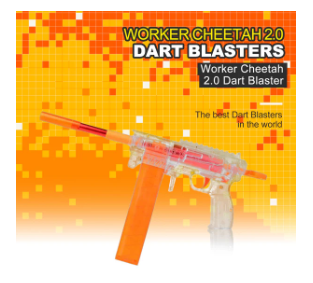 Unleash Precision and Power – Worker Cheetah 2.0 Dart Blaster