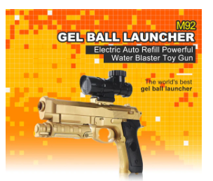 Electric M92 Hopper Feed Gel Ball Blaster: A Compact Powerhouse for Action-Packed Fun