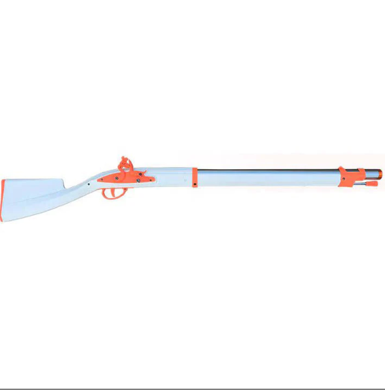 Hanke Flintlock Long Rifle Foam Ball Blaster Toy Gun: Relive the Classic with Modern Foam Firepower!