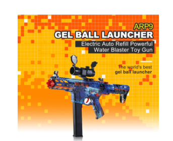 Electric Graffiti Splatter Ball ARP9 Gel Blaster