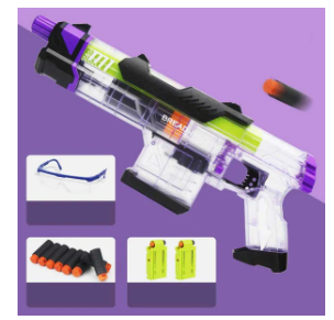 Unleash the Fun with the M1 Kids Toy Manual Foam Dart Blaster!