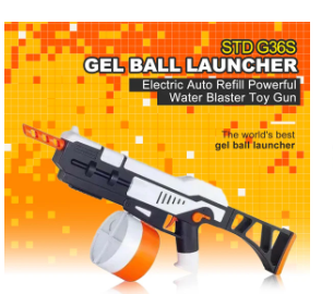 The STD G36s Electric Gel Ball Blaster is a game-changer for enthusiasts and newcomers alike, combining power, precision, and capacity for an unbeatable experience. Built from sturdy ABS and nylon, this blaster is designed to withstand intense gameplay wh