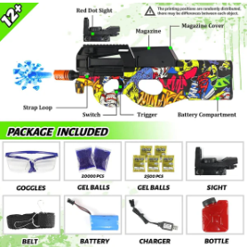 The Electric P90 Gel Ball Blaster Orbeez Toy