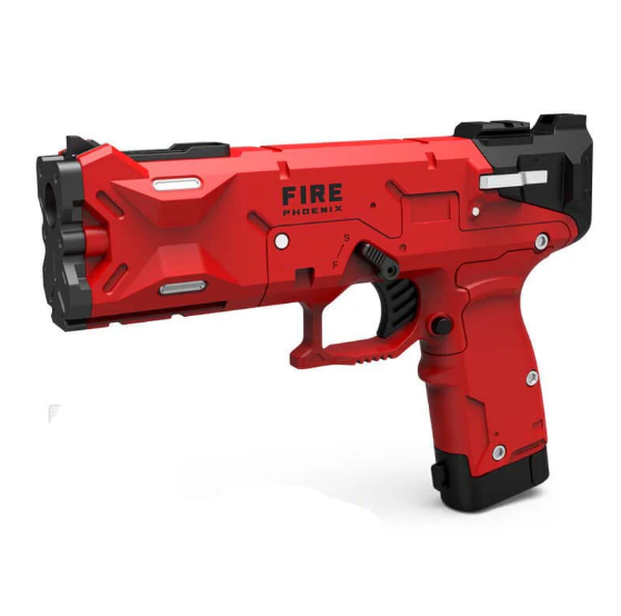 Unleash the Fun with the Fire Phoenix Hold Open Dart Blaster Toy: A Must-Have for Dart Battle Enthusiasts!