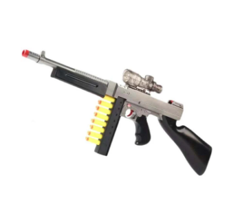 Unleash Classic Action with the Thompson Manual Foam Dart Blaster!