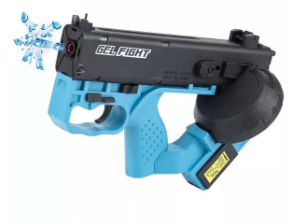 Gel Fight Quasar DR-12 Gel Ball Blaster – Blue Edition!