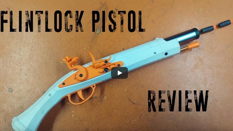 Hanke Flintlock Foam Dart Blaster Review – Biu Blaster