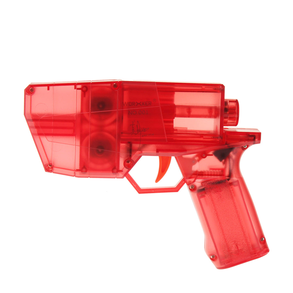 Worker Limited Edition Transparent Red Hurricane Blaster-Biu Blaster-Uenel