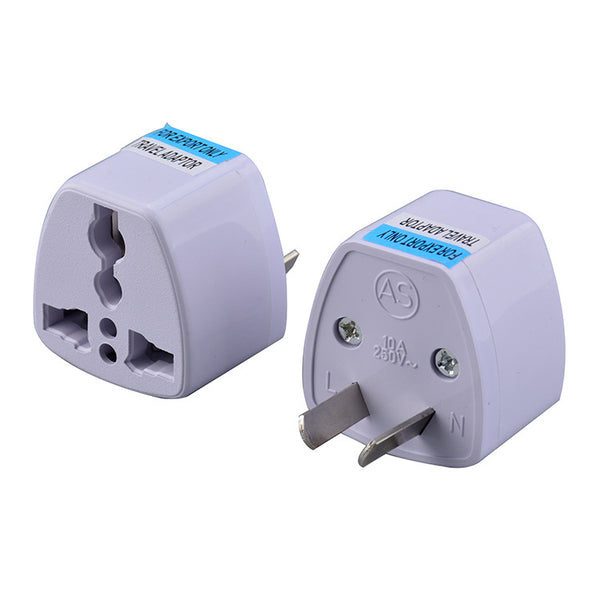 250V AC 10A 2-Prong Australia Plug 2Pcs