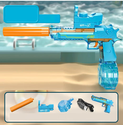 Desert Eagle electric water gun automatic water festival toy