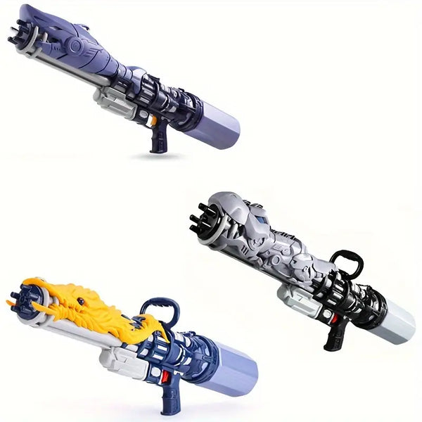 Extra large water blaster spray high-pressure pull-out large capacity children's toys, complimentary goggles