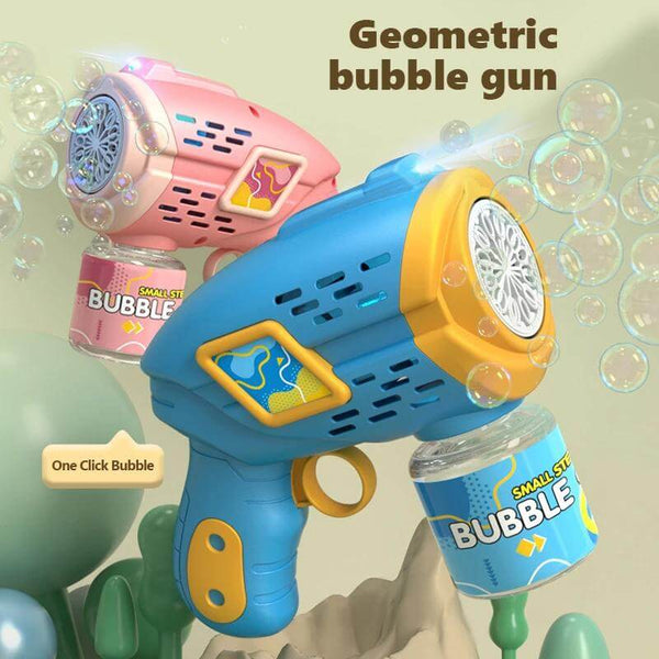 Fully Automatic 10 Holes with Lights Toddler Kids Toys Electric Bubble Gun-Biu Blaster-Uenel