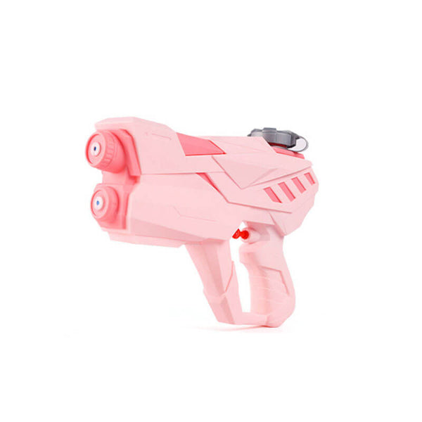 Manual Semi-Auto Double Head Water Blaster Pressure Spray Gun-Biu Blaster-pink-Uenel