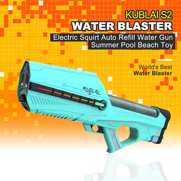 Kublai S2 Electric Squirt Auto Refill Water Gun Summer Pool Beach Toy