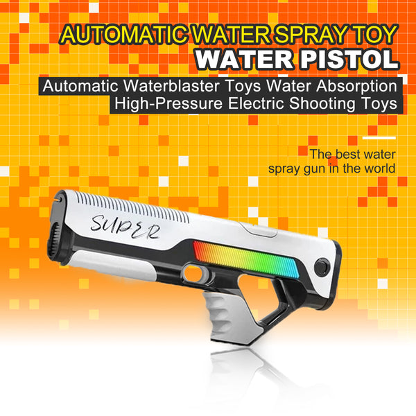 Automatic Waterblaster Toys Water Absorption High-Pressure Electric Shooting Toys